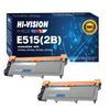 2 Pack HI-Vision® Compatible 593-BBKD (PVTHG) Toner Cartridge Replacement for E310dw E514dw E515dw E515dn Printers