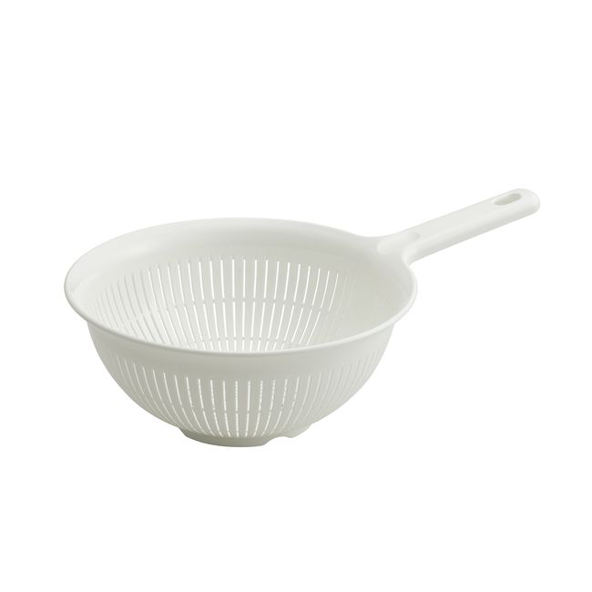 Asbel 4321 Single Hand Colander 21 Type "N Pose" White