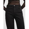 PIECES Holly High Waisted Wide Jeans, black denim
