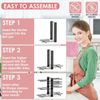 Pan Organizer Rack for Cabinet, Pot Rack with 3 DIY Methods, Adjustable Pots ...
