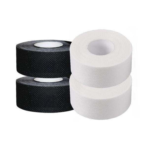 MAEXUS Underarm Sweat Pad, 1.0 x 33.6 ft (2.5 x 8 m), 4 Rolls, Sweat Pads, Cutable, Sweat Tape for Collar Stain Prevention Tape, Hat Sweat Tape Disposable Type, Sweat Absorbing Pad, Prevents