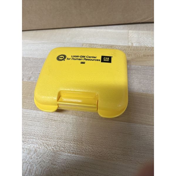 UAW-GM Center For Human Resources First Aid Kit. Yellow