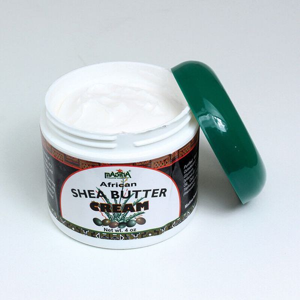 Madina, African, Shea Butter, Moisturizer Cream For Face & Body - With Vitamin E