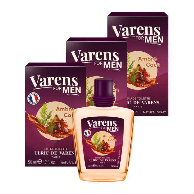 Varens For Men Ambre Coca EDT (3X50ML) Erkek Parfüm Seti