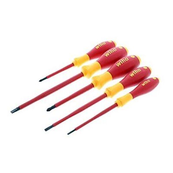 32091 5-Piece 1000-Volt Slotted and Phillips Insulated Screwdriver Set