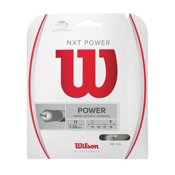 Wilson NXT Power 17 String - Transparent/Natural