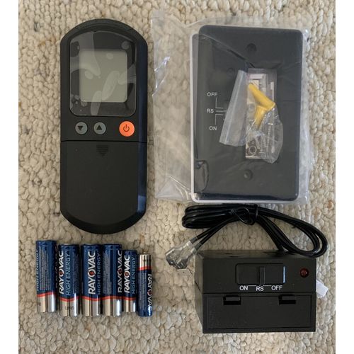 Fireplace Thermostatic Remote Control Kit, Ambient & Skytech Compatible, New