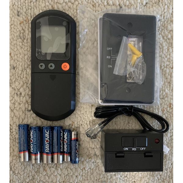 Fireplace Thermostatic Remote Control Kit, Ambient & Skytech Compatible, New