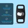 Case-Mate Air-Tag Dog Case - Scratch-Resistant, Quick Attach, Black