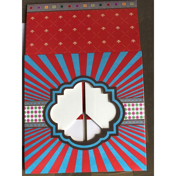 10 Small Red 6" x 6" x 3" Cake Box with Window