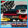 LED Single Row Truck Tailgate Bar 60" Light Strip Universal Red/White Waterproof