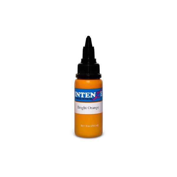 Intenze Tattoo Ink - Bright Orange - 4oz Bottle