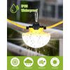 YXL 130W 16000LM Construction Lights String 100FT Industrial LED String Work ...