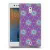 Head Case Designs Purple Bohemian Flower Bohemian Patterns Hard Back Case Compatible With Nokia 3