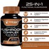 Mushroom Complex Capsules – 25 Mushroom Blend 1000mg | 120 Count