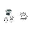 M10 Shear Nut A2 stainless steel (Permacone - snapoff - Security - Tamper Proof) Pack Size : 8