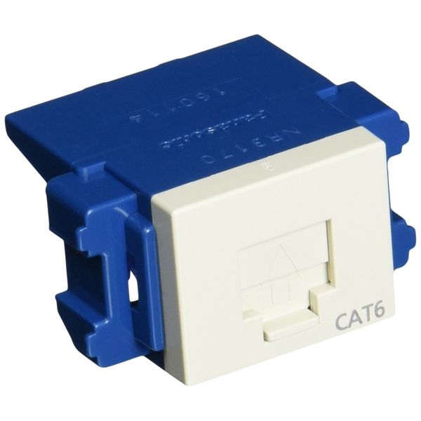 Panasonic Gutto Su CAT6 Data Modular Jack, milky white