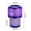 Vacuums Part 970013-02 Filter Replacements for Dyson V15 Detect