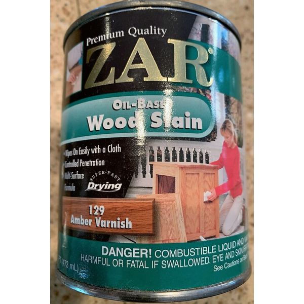 Zar Interior Stain 129 AMBER VARNISH PINT