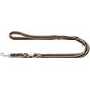 HUNTER Adjustable leash Hilo 25/200 mesh, brown
