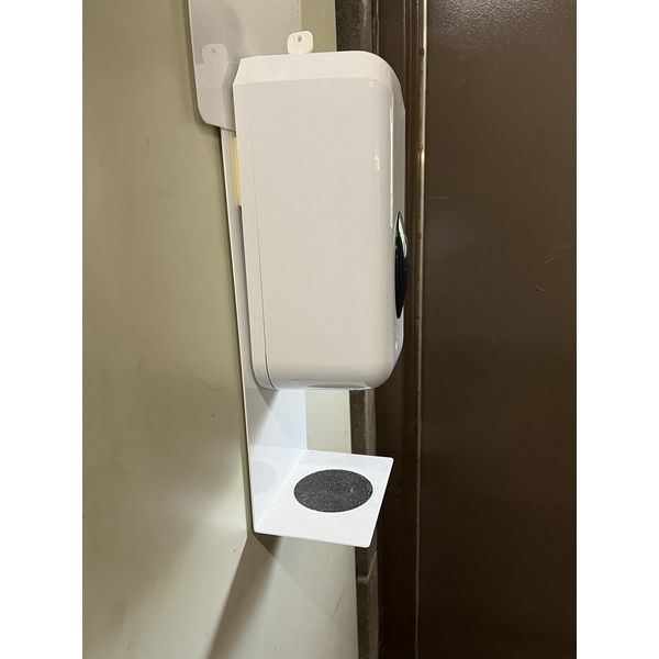 Drip Tray/ Catch Tray/ Soap Dispenser Holder/ Ledge/ shelf. Metal, White