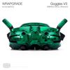 WRAPGRADE Skin Stickers for DJI Goggles 3 (Emerald Skull)