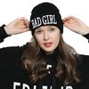 DonDon Women's Beanie Statement Winter Hat, Bad Girl