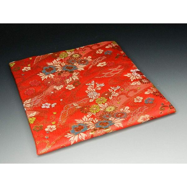 Tea Tools Nishijin Ancient Silk Silk Red Silk Tea Tools Specialty Store