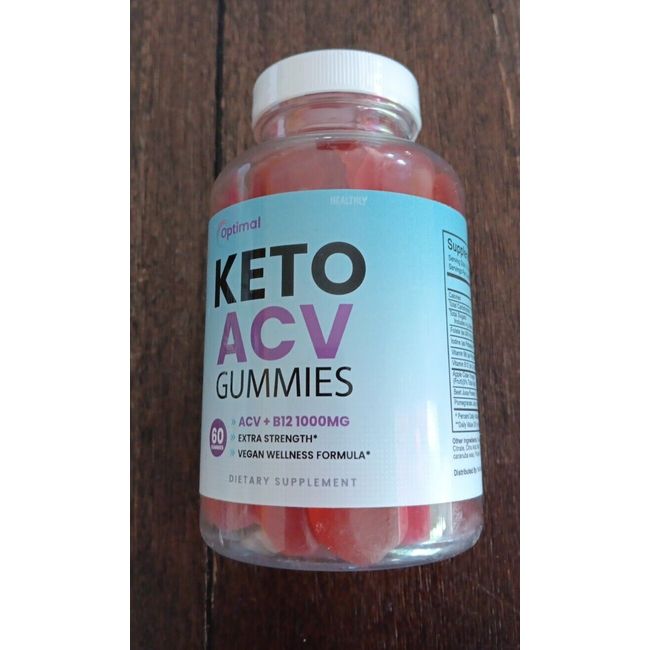 Exp 03/2025 Optimal Keto ACV ACV+B12 1000MG Gummies