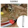 Milisten 3Pcs Pruning Shears Spring, Garden Pruner Spring Replacement, Stainless Steel, Bypass Style