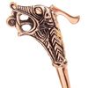 WINDALF Viking Robe Needle Oseberg 7 cm Cloth Pin Bronze, Bronze