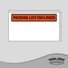 The Boxery 5 ½ x 10” Clear Adhesive Backloading (Panel Face) Packing List Enclosed Envelopes, Label Envelopes/Pouches/Shipping Label Sleeves (1000 Pack)
