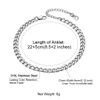 Cuban Anklet for Women Waterproof Ankle Braclets for Men