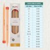 KnitPro Basix Beech Single Pointed Needles 16" (40cm) | 15.00mm