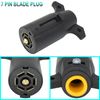 1 Tail Set Trailer Light 12V 16 Led 10m Line 7 Pin Kit Plug Indicator Stop Lamp