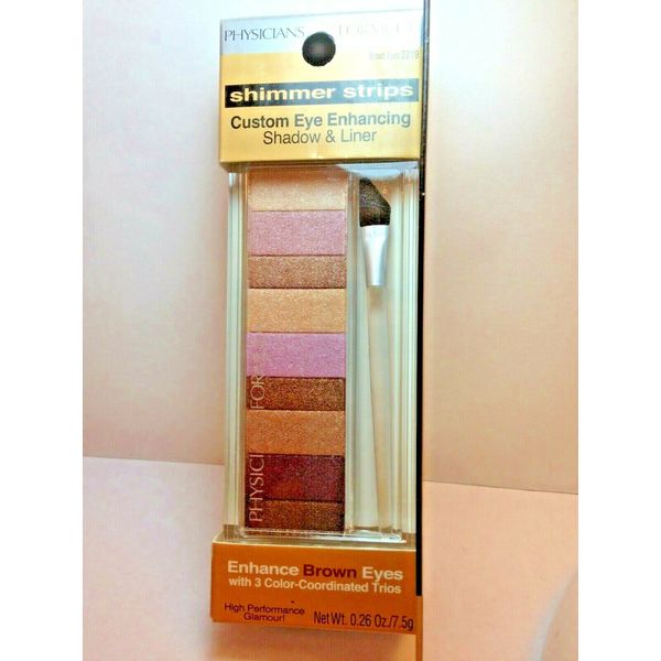 Physicians Formula Shimmer Strips, Brown Eyes 2219 Enhancing Shadow & Liner