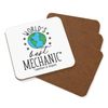World's Best Mechanic Coaster Drinks Mat Set Of 4