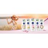 NIVEA Care & mere Shower Gel (250 ml), Sensual Scented Shower Gel with Velvety Soft Foam, Rich Cream Shower with Cotton Seed Oil