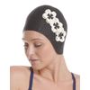 Fashy Women's Rubber Bubble Cap - Black