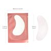 VEYES INC 50 Pairs Pink Hydrogel Eye Patch Eyelash Extension Natural Lint Free Under Eye Gel Pads Lash Extension Supplies & Beauty Tools