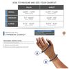 Truform Lymphedema Compression Gauntlet, 15-20 mmHg Post Mastectomy Support, Beige, Small