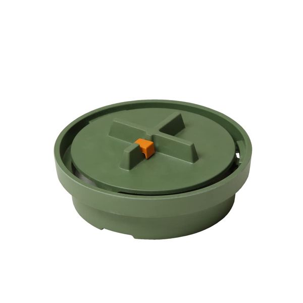 ideaco Mosquito Repeller Mosquito Repellent Incense Holder Moss Green Manhole