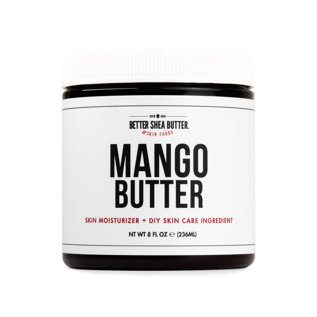 100% Pure Mango Butter - Can Substitute Shea Butter in Soap and Lotion Recipes - 8 oz