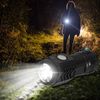 2X Super Bright LED Mini Tactical Flashlight USB Rechargeable Lamp 5 Modes Light