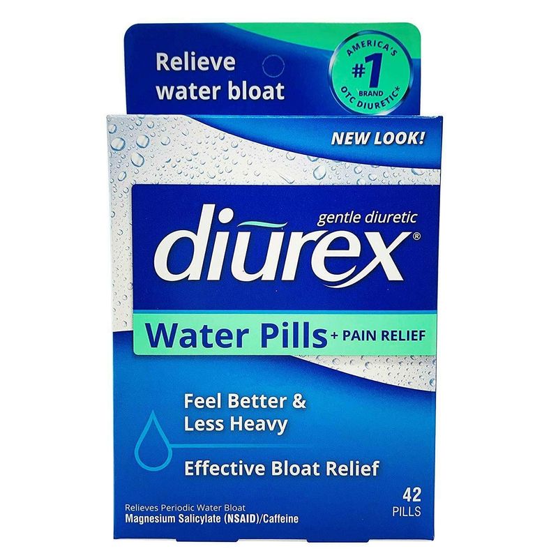 DIUREX WATER PILLS 18 CT visual data 2