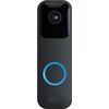 Blink Smart Wifi Video Doorbell – Wired/Battery, Sync Module 2 – Black