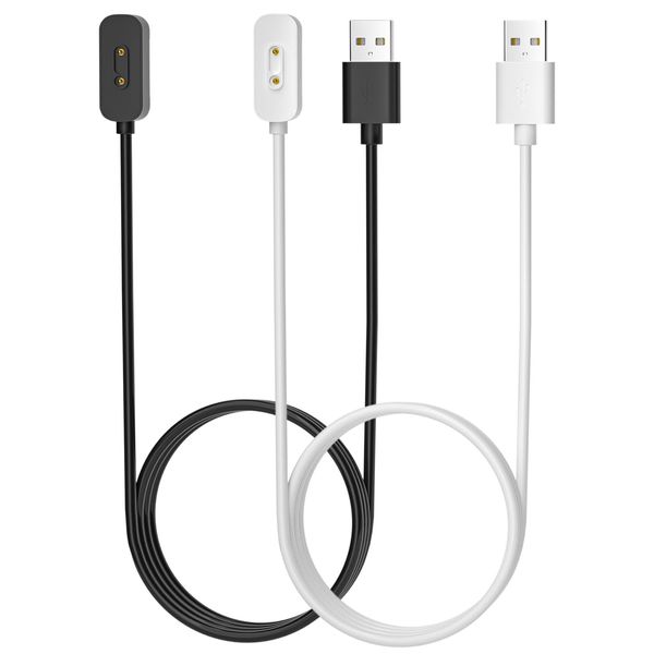 Olycism 2pcs Magnetic Charging Cable Compatible with Xplora X5 /X5 Play/ X4,1m long Charging Cable, Magnetic Charging Cable USB Magnetic Smartwatches Charging Cable for Xplora X5 /X5 Play/X4