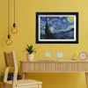 Spiffing Prints Vincent Van Gogh - Starry Night, 1889 - Medium - Semi Gloss - Unframed