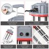 Linkable LED Temporary Work Light 150W, 22500 Lumen 5000k Workshop Hanging Lamp