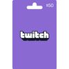 Twitch Gift Card $50 (US Only)